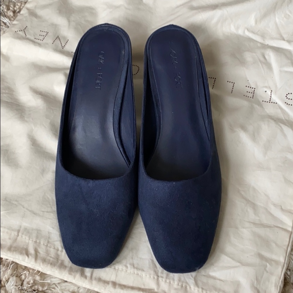 Oak and fort navy mules size 6.5 - Picture 2 of 4